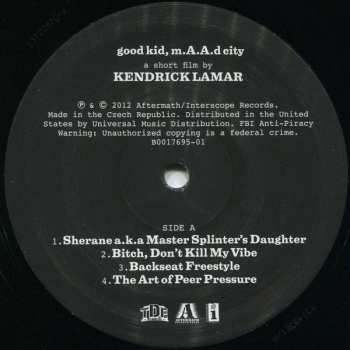 2LP Kendrick Lamar: Good Kid, m.A.A.d City DLX