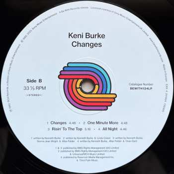 LP Keni Burke: Changes