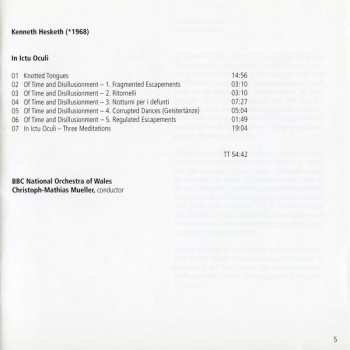 CD Christoph-Mathias Mueller: In Ictu Oculi - Orchestral Works
