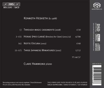 SACD Clare Hammond: Horae (Pro Clara)