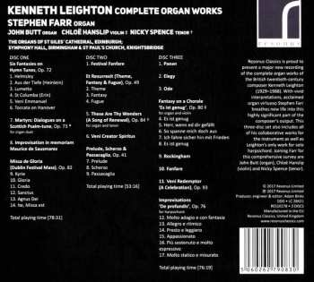 3CD Stephen Farr: Complete Organ Works