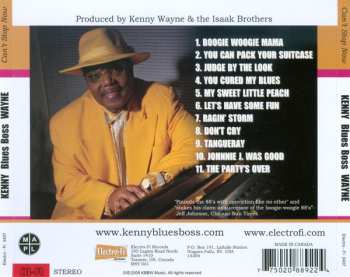 CD Kenny "Blues Boss" Wayne: Can't Stop Now
