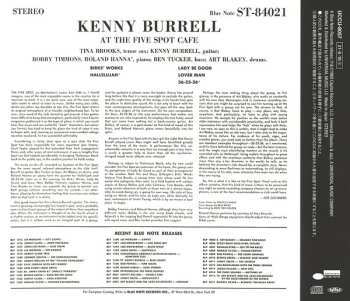 CD Kenny Burrell: On View At The Five Spot Cafe