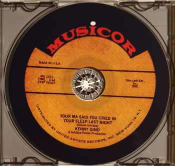 CD Kenny Dino: Your Ma Said You Cried In Your Sleep Last Night