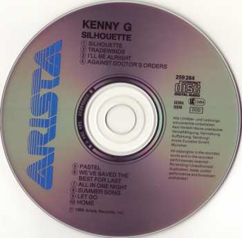 CD Kenny G: Silhouette