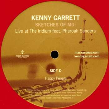 2LP Kenny Garrett: Sketches Of MD (Live At The Iridium Featuring Pharoah Sanders)