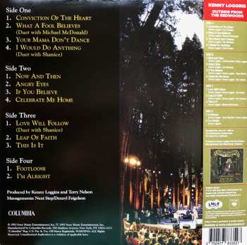 2LP Kenny Loggins: Outside (From The Redwoods) LTD | CLR