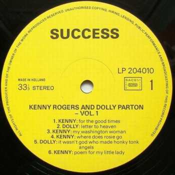 LP Kenny Rogers: Vol. 1
