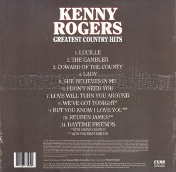 LP Kenny Rogers: Greatest Country Hits