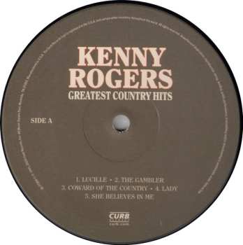 LP Kenny Rogers: Greatest Country Hits
