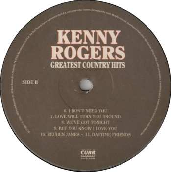 LP Kenny Rogers: Greatest Country Hits