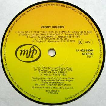 LP Kenny Rogers: Collection