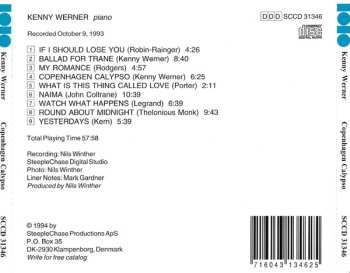 CD Kenny Werner: Copenhagen Calypso