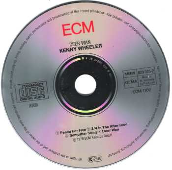 CD Kenny Wheeler: Deer Wan