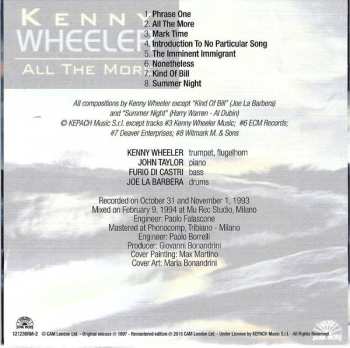 5CD/Doos Kenny Wheeler: The Complete Remastered Recordings On Black Saint & Soul Note