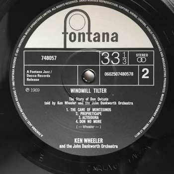 LP Kenny Wheeler: Windmill Tilter (The Story Of Don Quixote)