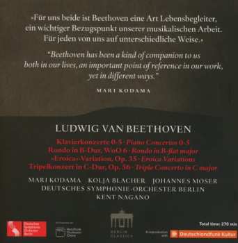 4CD Ludwig van Beethoven: Piano Concertos 0-5