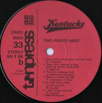 LP Kentucky: Two Points West