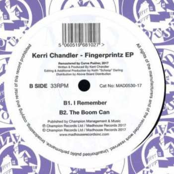 LP Kerri Chandler: Fingerprintz EP