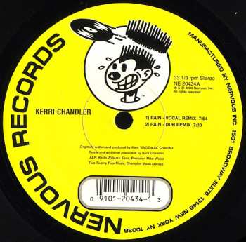 Album Kerri Chandler: Rain (The New Mixes)