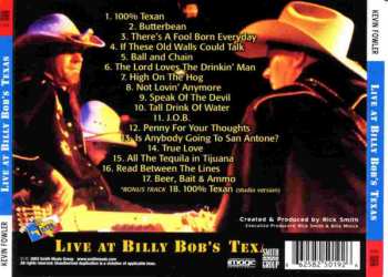 CD Kevin Fowler: Live At Billy Bob's Texas