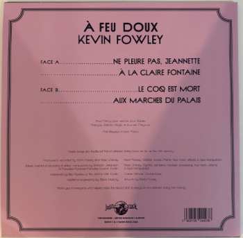 LP Kevin Fowley: À Feu Doux