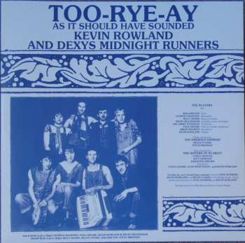 LP Dexys Midnight Runners: Too-Rye-Ay As It Should Have Sounded