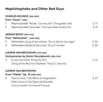 SACD Lawrence Foster: Mephistopheles And Other Bad Guys