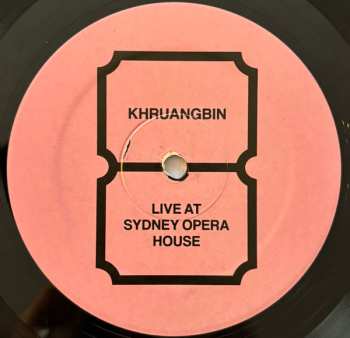 2LP Khruangbin: Live At Sydney Opera House LTD