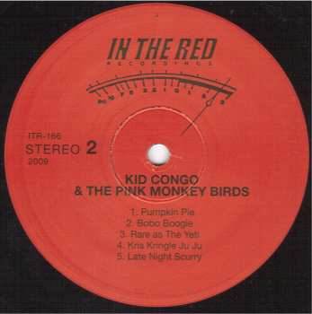 LP Kid Congo & The Pink Monkey Birds: Dracula Boots