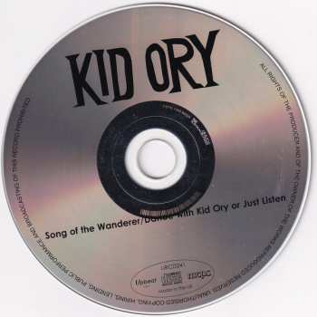 CD Kid Ory: Song Of The Wanderer / Dance With Kid Ory Or Just Listen
