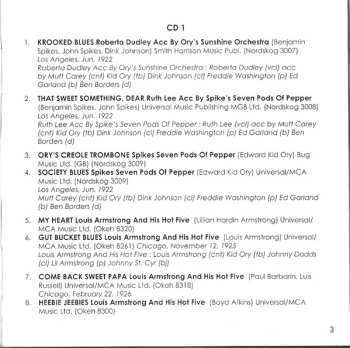 2CD Kid Ory: The Kid Ory Collection 1922-28