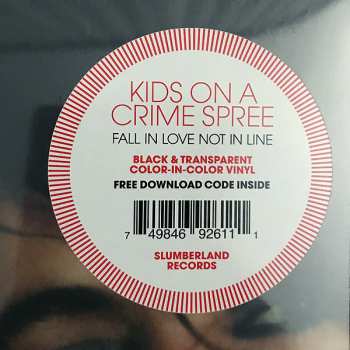 LP Kids On A Crime Spree: Fall In Love Not In Line CLR