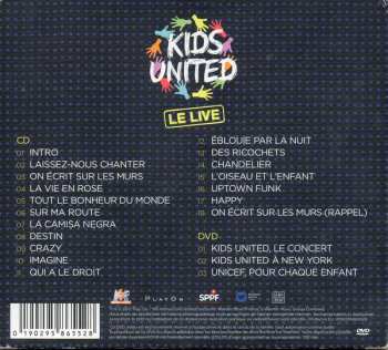 CD/DVD/Doos Kids United: Le Live DIGI