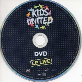 CD/DVD/Doos Kids United: Le Live DIGI