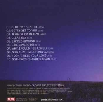 CD Kieran Goss: Blue Sky Sunrise