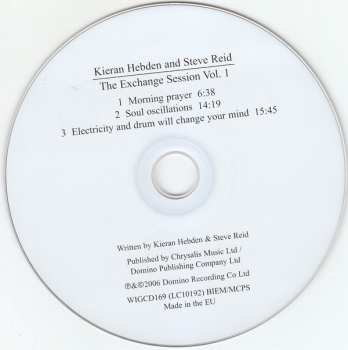 CD Steve Reid: The Exchange Session Vol. 1