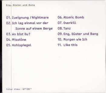 CD Blixa Bargeld: Eng, Düster Und Bang