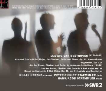 CD Hansjacob Staemmler: Composing Beethoven: Clarinet Trios DIGI