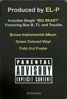 2LP Killer Mike: R.A.P. Music CLR