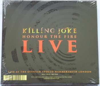 2CD/DVD/Doos/Blu-ray Killing Joke: Honour The Fire Live LTD
