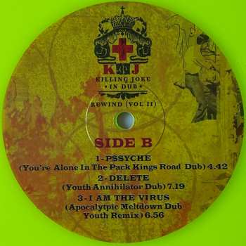 2LP Killing Joke: In Dub Rewind (Vol II)  LTD | NUM | CLR