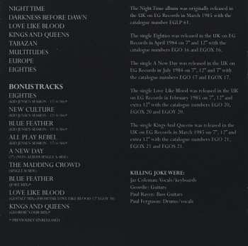 CD Killing Joke: Night Time