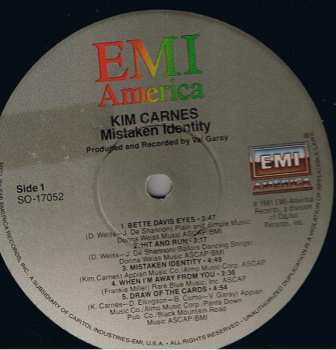 LP Kim Carnes: Mistaken Identity