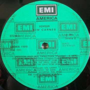 LP Kim Carnes: Voyeur