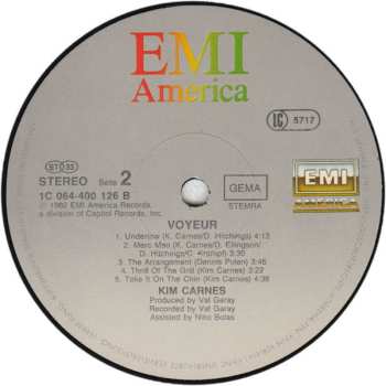 LP Kim Carnes: Voyeur