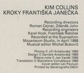 LP Kroky: Kim Collins & Kroky Františka Janečka