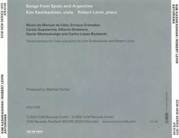 CD Kim Kashkashian: Asturiana: Songs From Spain And Argentina