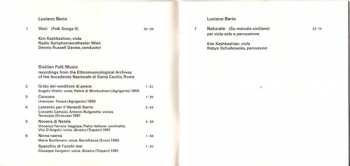 CD Kim Kashkashian: Voci