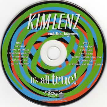 CD Kim Lenz And The Jaguars: It's All True!